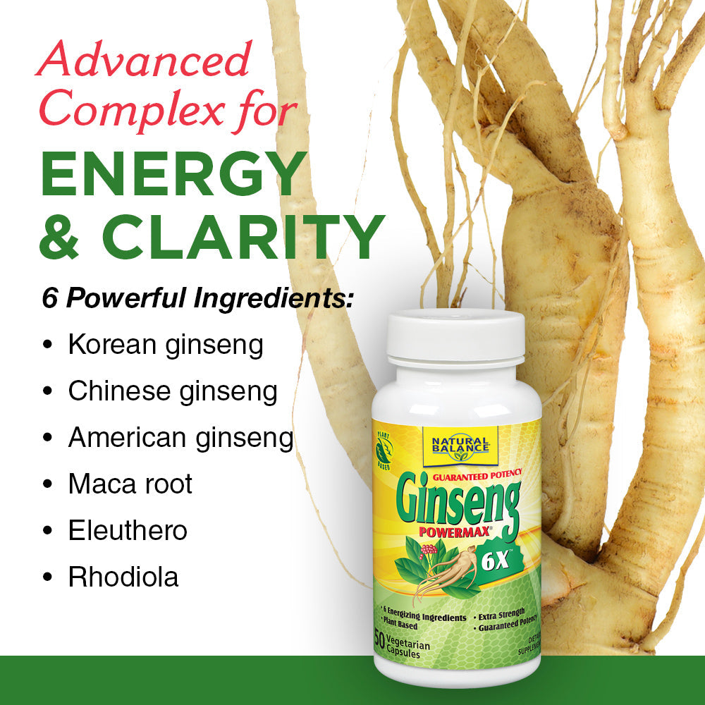 Nature's Power | Ginseng PowerMax 6X