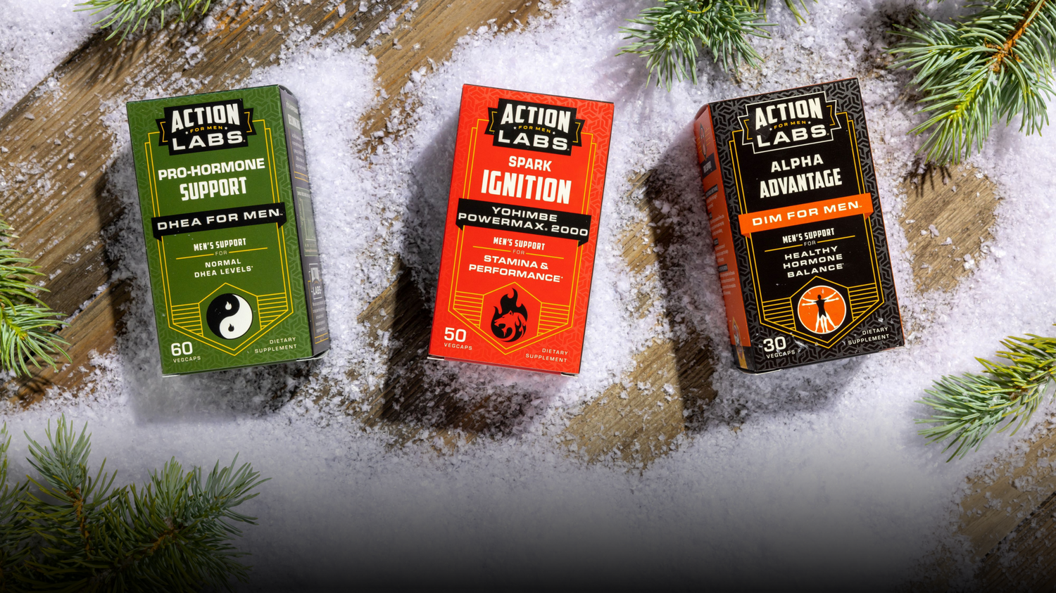 Action Labs, Alpha Advantage, Dim for Men