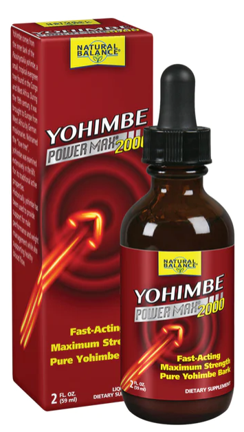 Yohimbe PowerMax 2000 | Pure Yohimbe Extract